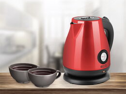 Rychlovarná konvice ECG RK 1705 Metallico Rosso