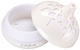 Aroma difuzér Sixtol Palm bílý lesk 500 ml