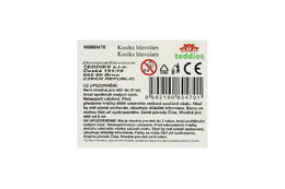 Kostka hlavolam dinosaurus 3x3x3 plast ve fólii 6x6x6cm 12ks v boxu