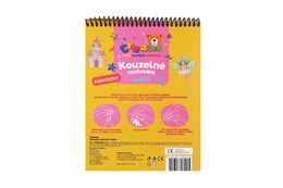 Kouzelné malování vodou/blok s tužkou princezny created 4 listy 17x23x2cm