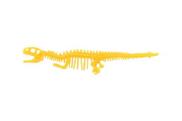 Hračka antistresová kostra dinosaura natahovací silikon 22cm 6 barev 60ks v boxu