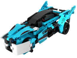 Stavebnice iM.MASTER 2v1 auto na zpětné natažení plast 293 dílků v krabici 29x20x6cm