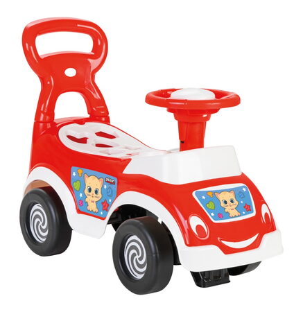 Odrážedlo autíčko pro nejmenší 2v1 červené
