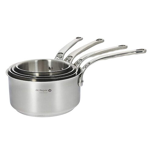 Hrnec de Buyer, 3410.04 MILADY, sada rendlíků, nerez, 4 ks, průměr 14/16/18/20
cm, objem 1,2/1,6/2,2/3 L