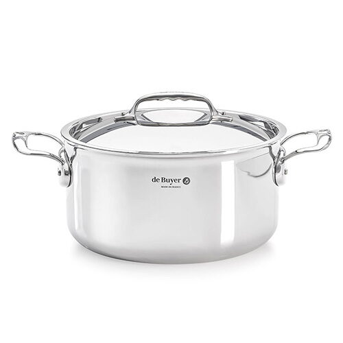 Hrnec de Buyer, 3742.16, AFFINITY, nerezový, s pokličkou, průměr 16 cm, objem
1,8 l