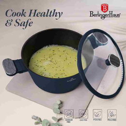 BERLINGERHAUS Sada nádobí s titanovým povrchem 10 ks Deep Sea Collection BH-8381