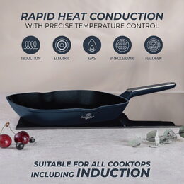 BERLINGERHAUS Sada pánví s titanovým povrchem 3 ks Deep Sea Collection BH-8380