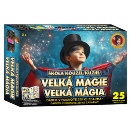 Škola kouzel - Velká magie 25 triků + Dárek v hodnotě 250Kč