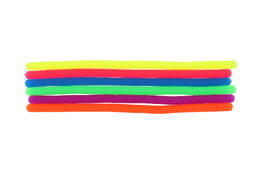 Hračka antistresová natahovací silikon 27cm 6 druhů 60ks v boxu