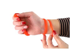 Hračka antistresová natahovací silikon 27cm 6 druhů 60ks v boxu