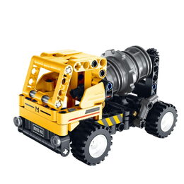 Stavebnice iM.MASTER stavební stroj plast 6 druhů v krabici 20x15cm 6ks v boxu