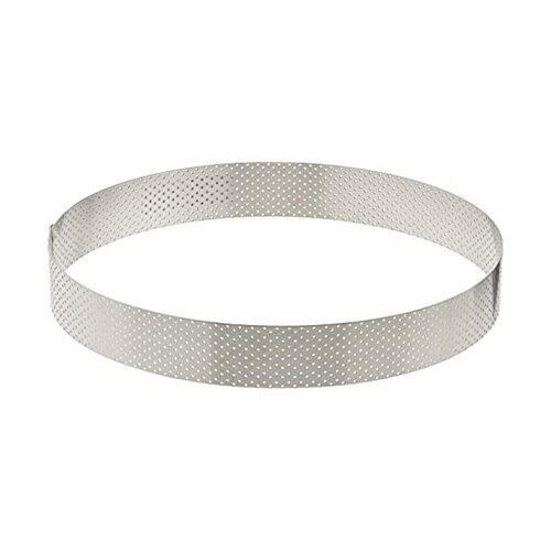 Kruhový rám de Buyer, 3098.09, perforovaný, průměr 24,5 cm, nerez