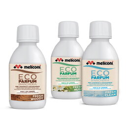 Koncentrát do pračky Meliconi, 621033, ECO parfém fresh clean, koncentrovaný, do
praček a sušiček, 250 ml, Made in Italy