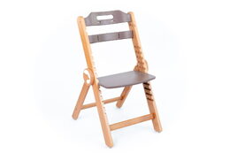 Jídelní židlička Kidnort Drömmer hnědá