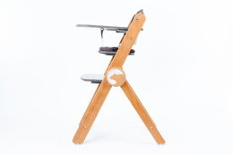 Jídelní židlička Kidnort Drömmer hnědá