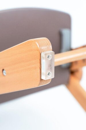 Jídelní židlička Kidnort Drömmer hnědá