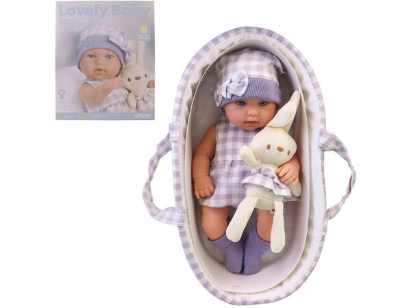 Panenka MaDe se zvířátkem 33 cm