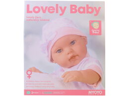 Panenka MaDe růžová 33 cm