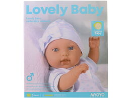 Panenka MaDe modrá 33 cm