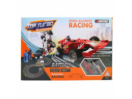 Hračka MaDe Autodráha, osmička, 100 x 48 x 9 cm, adapter