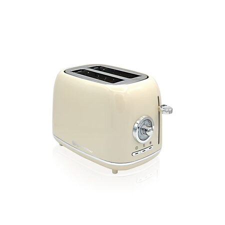 Topinkovač Roadstar, TS-780CR, VINTAGE, 2 otvory, 6 nastavitelných úrovní
opečení, automatické centrování, 900 W