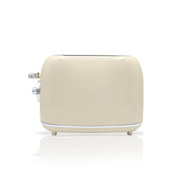 Topinkovač Roadstar, TS-780CR, VINTAGE, 2 otvory, 6 nastavitelných úrovní
opečení, automatické centrování, 900 W