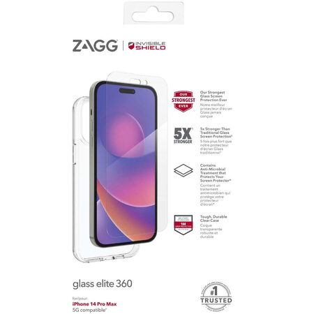 IS Glass Elite 360 iPhone 14 ProMax ZAGG