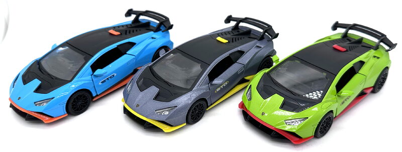Kovový model - Lamborghini Huracan STO - 3 varianty