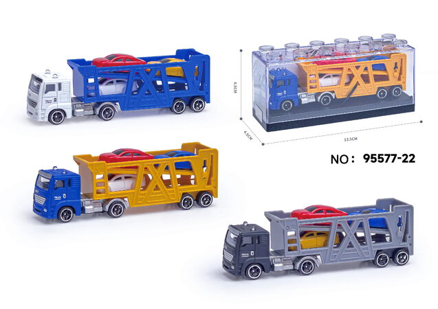 Kovový model kamionu s návěsem 1:64 - více druhů