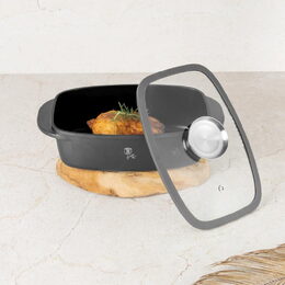 BERLINGERHAUS Pekáč s titanovým povrchem a aroma poklicí Antracit Collection BH-8800sleva