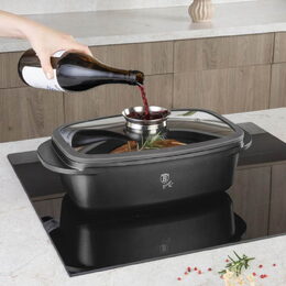 BERLINGERHAUS Pekáč s titanovým povrchem a aroma poklicí Antracit Collection BH-8800sleva