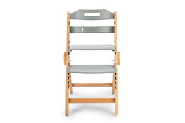 Jídelní židlička Kidnort Drömmer šedá