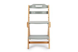 Jídelní židlička Kidnort Drömmer šedá