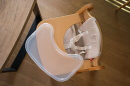 Jídelní židlička Kidnort Drömmer hnědá