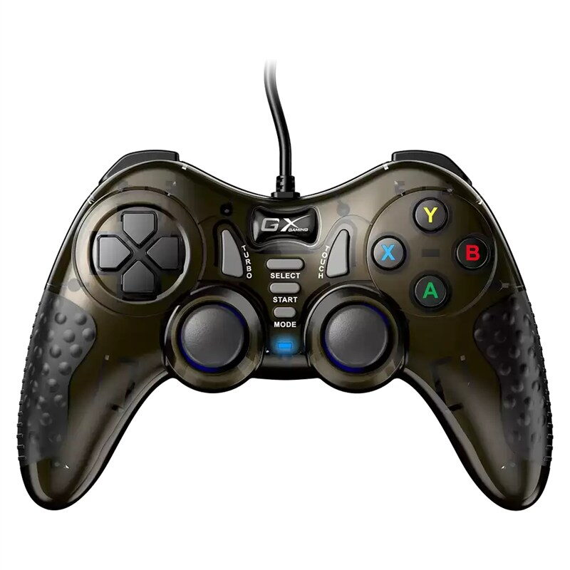 Gamepad Genius GX Gaming GX-19UV - černý/hnědý