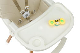 Jídelní židlička MoMi REKI béžová