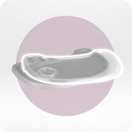 Jídelní židlička MoMi REKI béžová