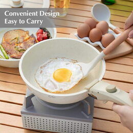 CS SOLINGEN Sada nádobí s nepřilnavým povrchem 17 ks BREEZE krémová CS-099169