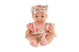 Panenka/miminko plast pevné tělo 26cm mix druhů 6ks v boxu