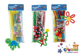 Tvořivá sada created 3 druhy v sáčku 15x38cm