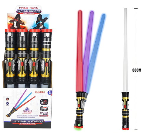 Světelný meč 3v1 - 3 druhy