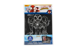 Vyškrabávací obrázky Spidy