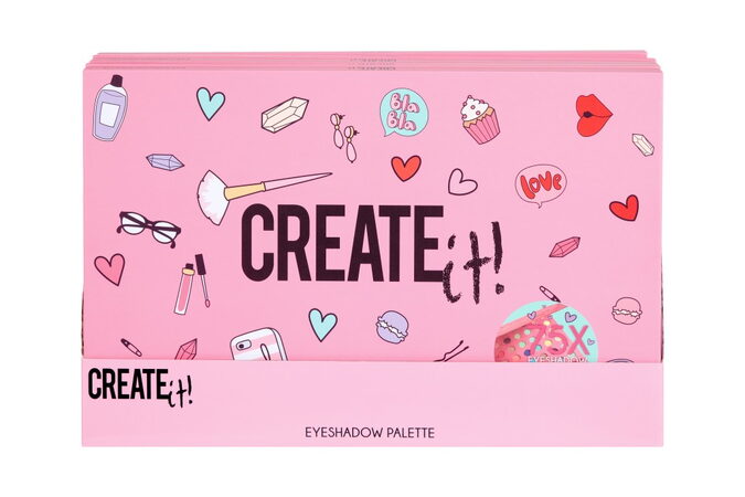 Paleta očních stínů XXL Creat it!