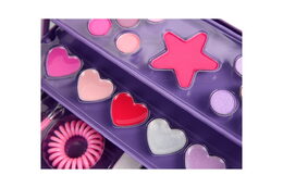 Kazeta růžová s líčením v kovové krabičce rozkládací Creat it!