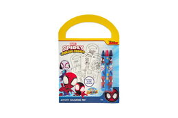 Kreativní sešit s aktivitami+ voskovky Spidey