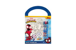 Kreativní sešit s aktivitami+ voskovky Spidey