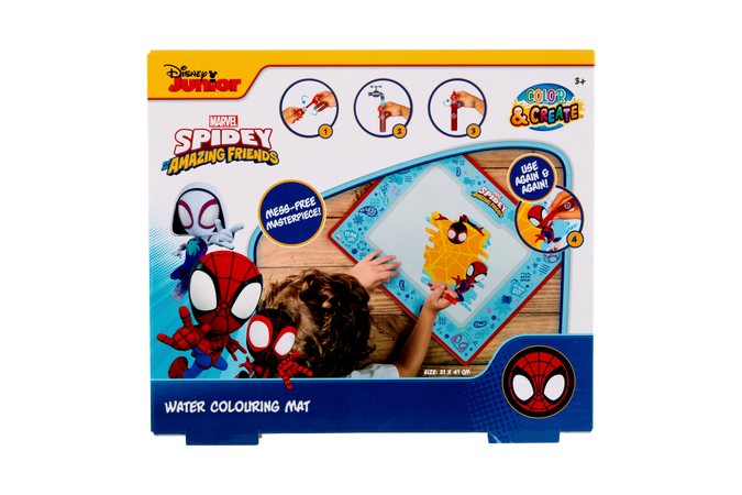Kreativní podložka na vodní malování Spidey