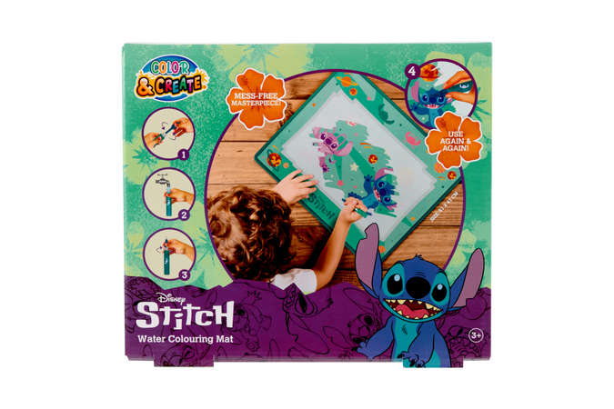 Kreativní podložka na vodní malování Stitch