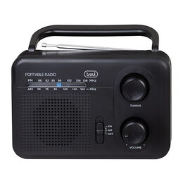 Rádio Trevi, RA 7F64 BK, přenosné, 2pásmové, AM/FM, napájení 230V/50Hz