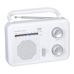 Rádio Trevi, RA 7F64 WH, přenosné, 2pásmové, AM/FM, napájení 230V/50Hz